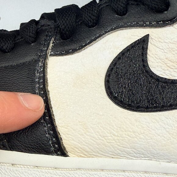 Nike Air Jordan 1 Retro High OG GS 575441-041 Size 6.5Y w/Box White Black Blue - Picture 5 of 7